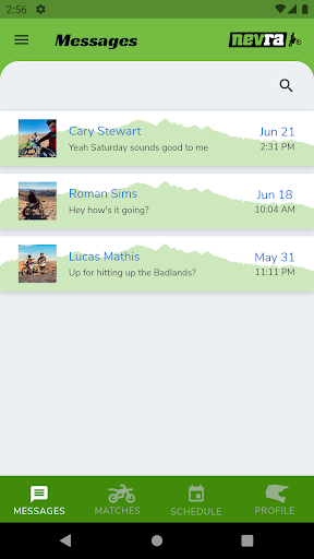 Android application NEVRA screenshort
