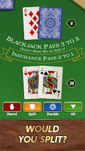 Blackjack 21 Classic Card Game