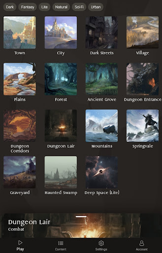 Screenshot of Pocket Bard