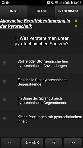 Android application Pyro Lehrgang screenshort