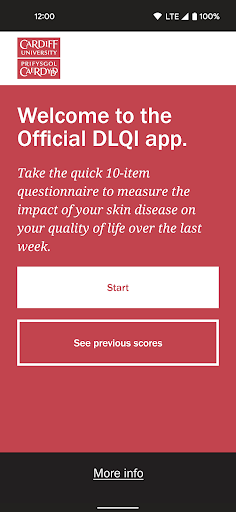 Android application DLQI: The Official App screenshort