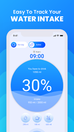 Drink Water - Water Reminder Screen 3