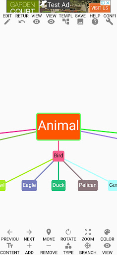 Android application Mind Map 7 screenshort