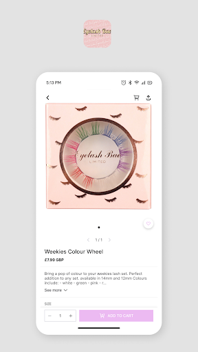 Eyelash Bae Limited Screenshot 3 - AppWisp.com