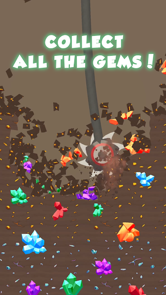 Drill and Collect - Idle Miner 1.13.30 APK + Мод (Unlimited money) за Android