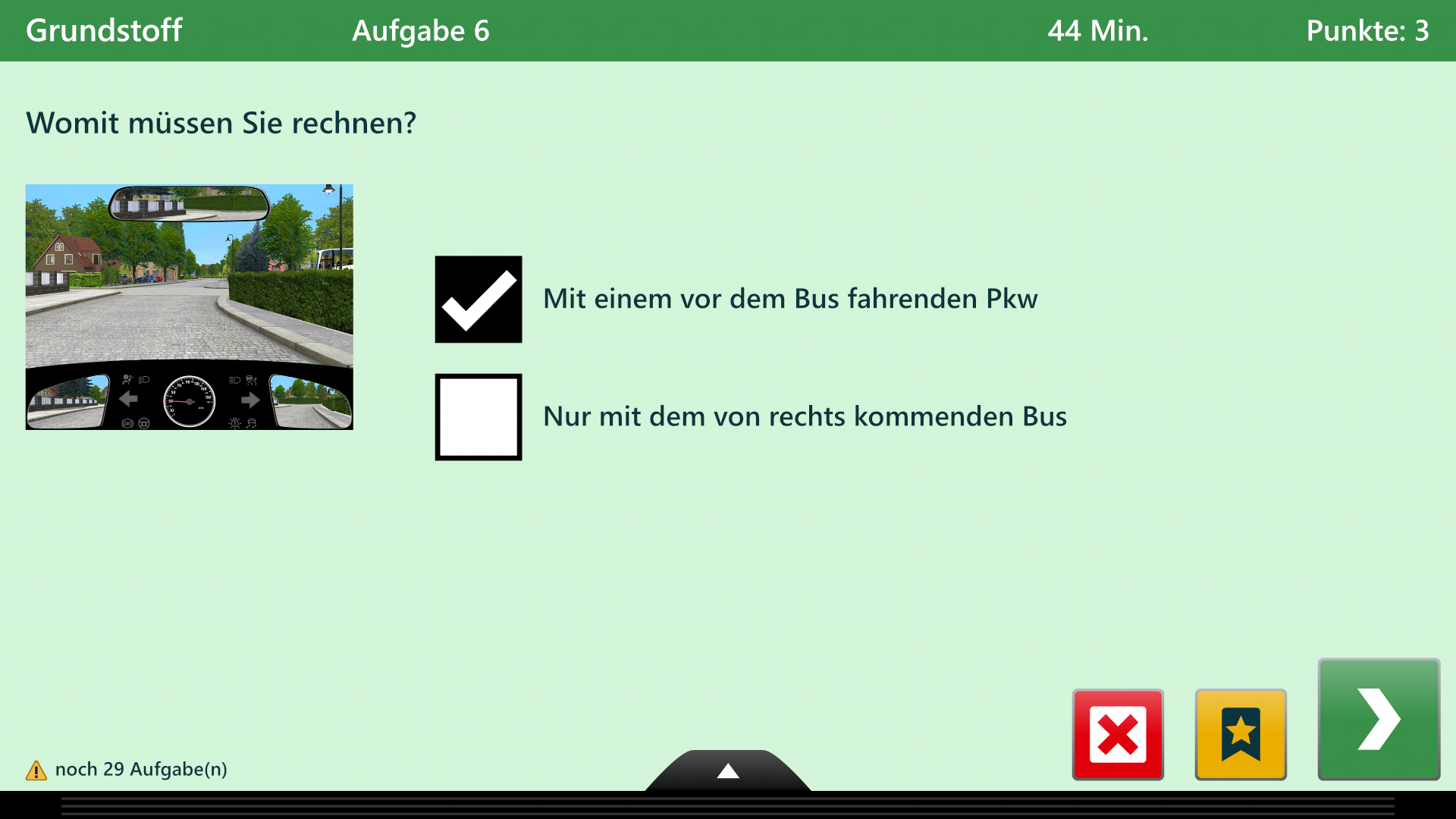 Android application Fahren Lernen - Your driver's license training screenshort