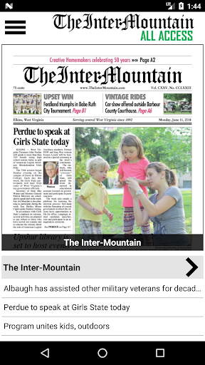 Android application The Inter-Mountain All Access screenshort