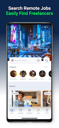 Android application BossApp: Freelance Marketplace screenshort