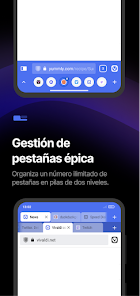 Captura de Pantalla 2 Vivaldi - Navegador rápido android