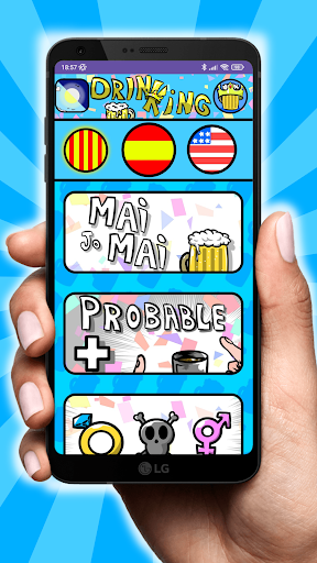 Android application DrinKing screenshort