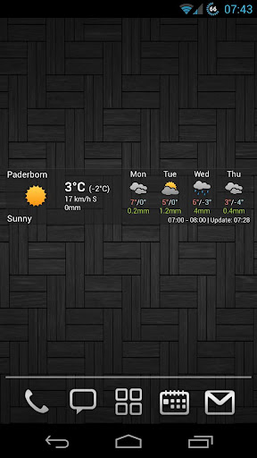 AHWeather Plain Colored Icons Screen 3