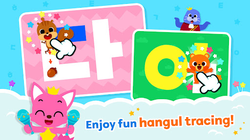 Screenshot of Pinkfong Learn Korean: Hangul