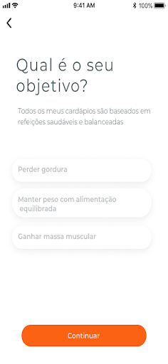 Android application Smart Diet - Victor Abrão screenshort