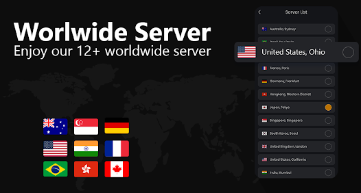 Captura de Pantalla 1 Hub VPN Pro - Secure VPN Proxy android