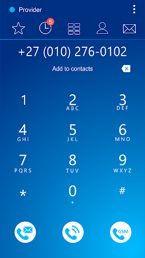 iConnect Softphone Screen 2