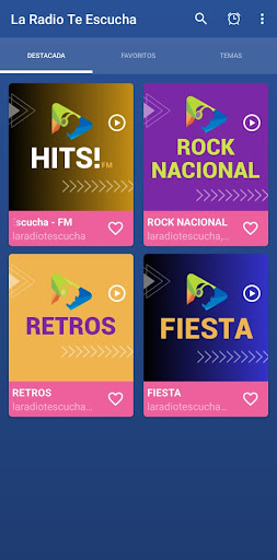 Android application La Radio Te Escucha screenshort