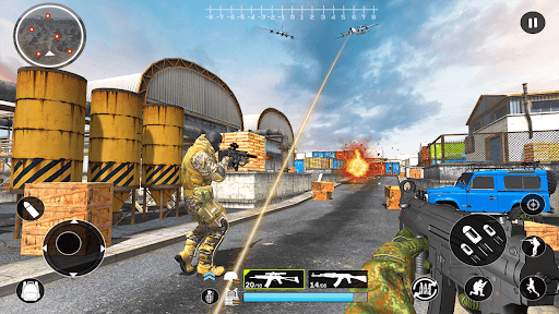 Android application Squad Survival - Fps Gun Games screenshort