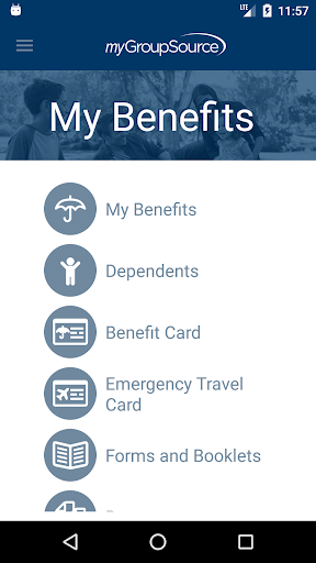 myGroupSource Screen 3