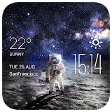 Moon1 weather widget/clock icon