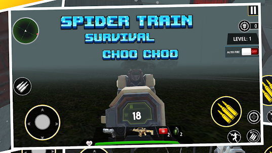 Spider Train Survival Cho Choo