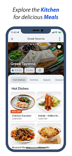 Roll & Dine - Food Sharing Screen 3