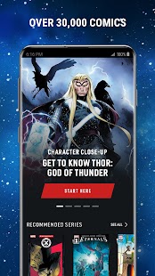 Marvel Unlimited-schermafbeelding