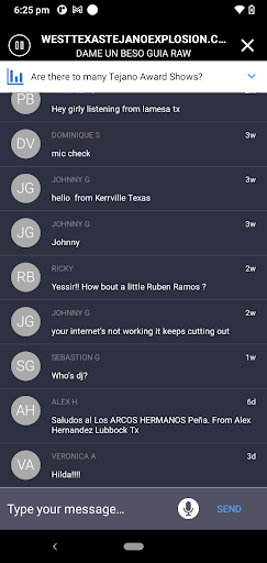 WestTexasTejanoExplosion.com Screen 3
