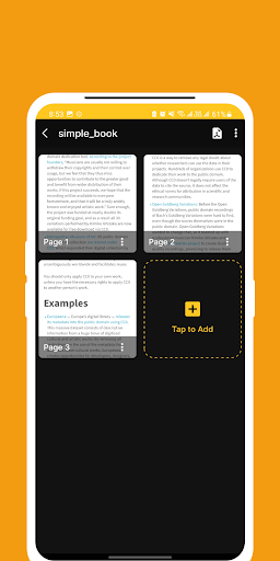 Android application Simple Scanner - 文件掃描 screenshort