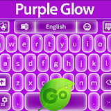 GO Keyboard Purple Glow icon