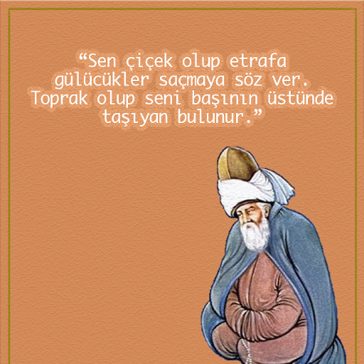 Mevlana Sözleri logo