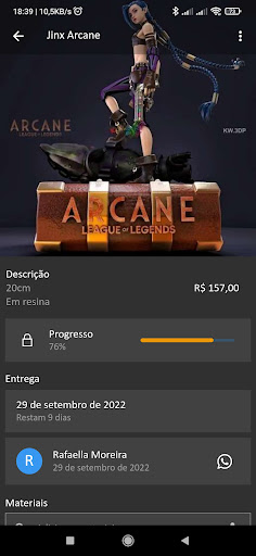 Orçamentos compartilhados Screen 2