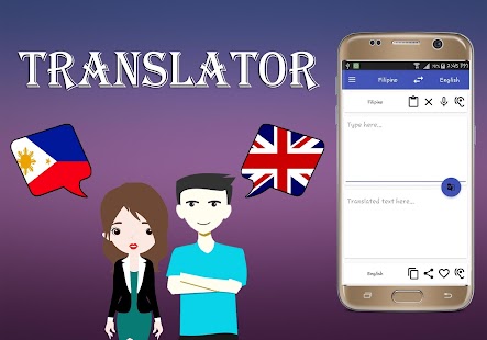 Filipino To English Translator Screenshot