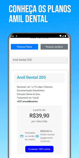 Amil Dental - Contratar Online Screen 2