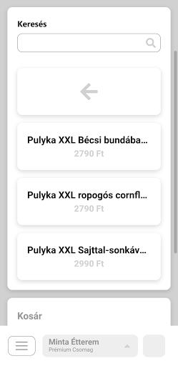 Orsys Éttermi Szoftver Screen 3