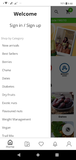 Healthy Master Screen 2