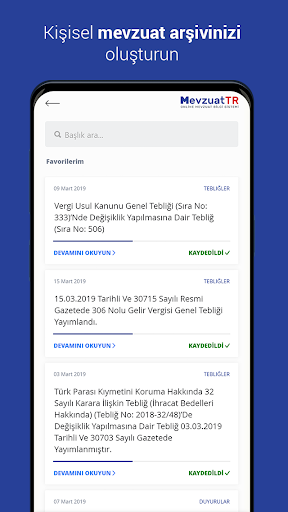 MevzuatTR Screen 3