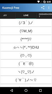 Kaomoji: Japanese Emojis