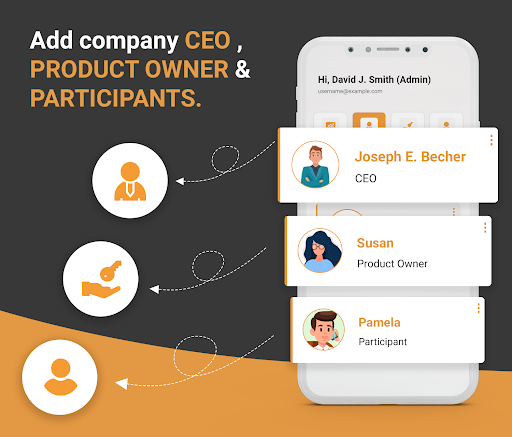 Scrum Admin App Screen 3