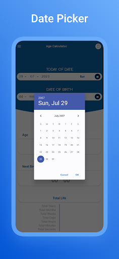 Age Calculator 2023 Screen 2