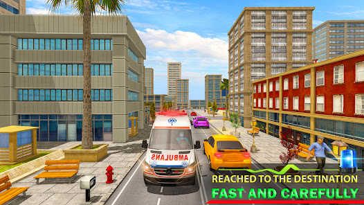 Emergency City Ambulance Games screenshots 2