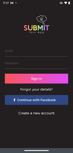 Submit Your App Screen 2