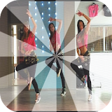 Aerobic dance workouts icon