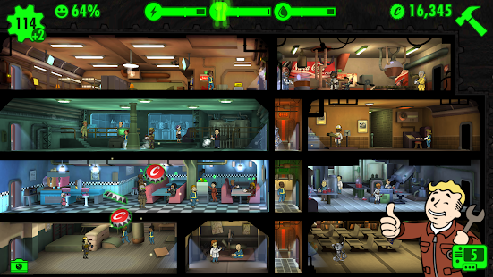 Fallout Shelter Bildschirmfoto