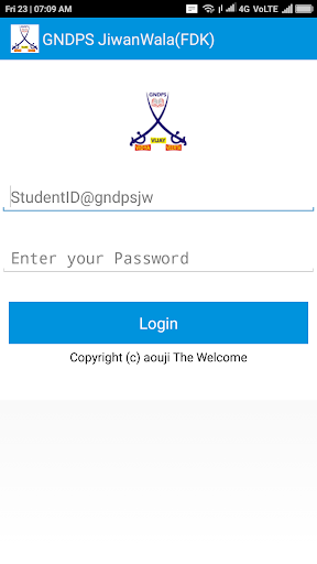 Guru Nanak Dev Public School Screen 2