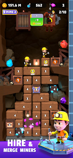 The Miner - Gold Game - Screenshot 1