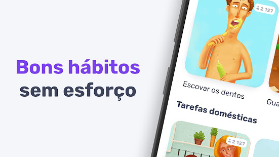 Visualização do aplicativo