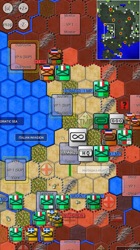 Axis Balkan Campaign Screen 2