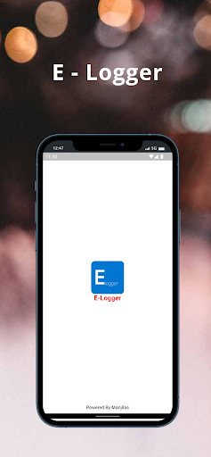 Android application E - Logger screenshort