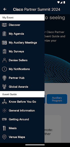 Screenshot of Cisco Partner Summit