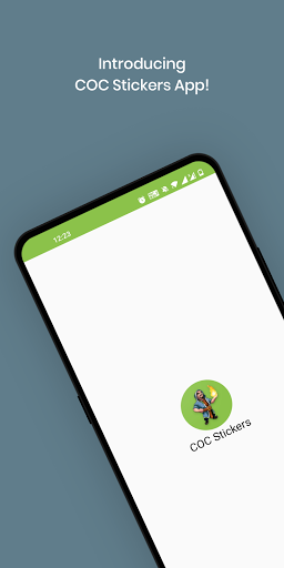 Android application COC Stickers screenshort